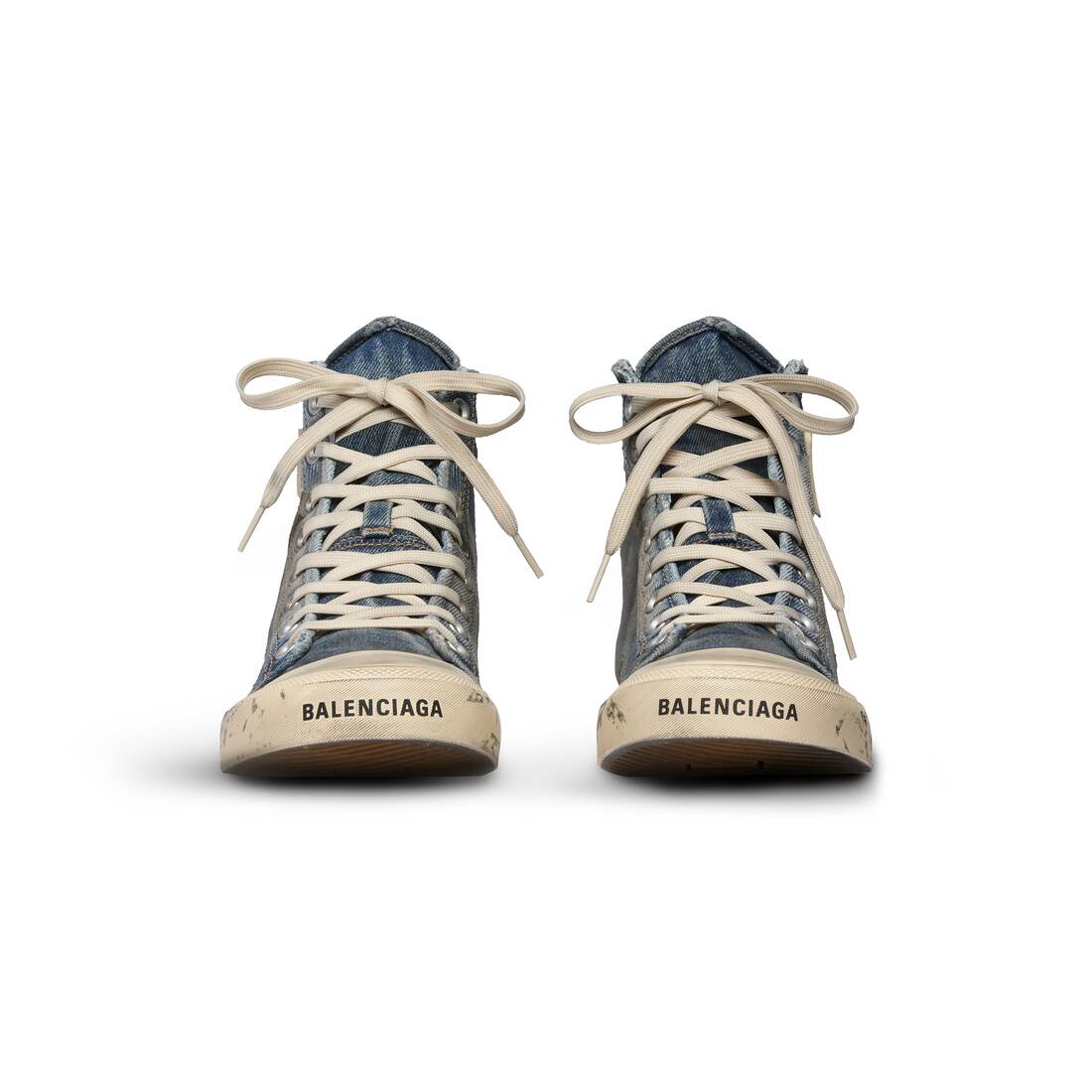 Women’s Paris High Top Sneaker  in Blue - Image 3